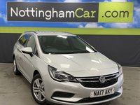 USED 2017 17 VAUXHALL ASTRA 1.4i Turbo Tech Line Sports Tourer 5dr Petrol Manual Euro 6 (125 ps) 