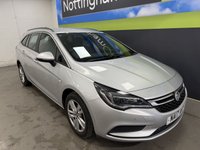 USED 2017 17 VAUXHALL ASTRA 1.4i Turbo Tech Line Sports Tourer 5dr Petrol Manual Euro 6 (125 ps) 