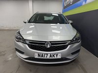 USED 2017 17 VAUXHALL ASTRA 1.4i Turbo Tech Line Sports Tourer 5dr Petrol Manual Euro 6 (125 ps) 