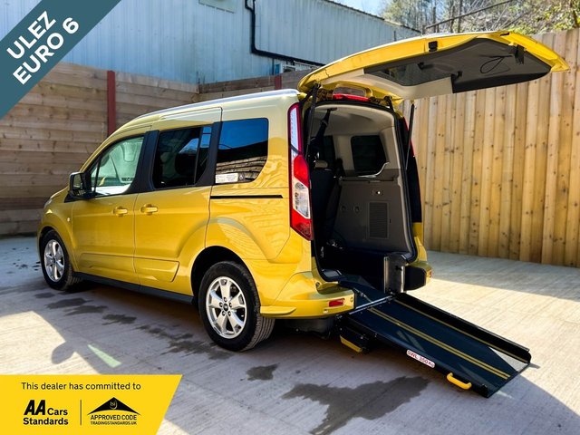 View our Ford Tourneo Connect 3 Seat Auto Wheelchair Accessible Disabled Access Vehicle WAV