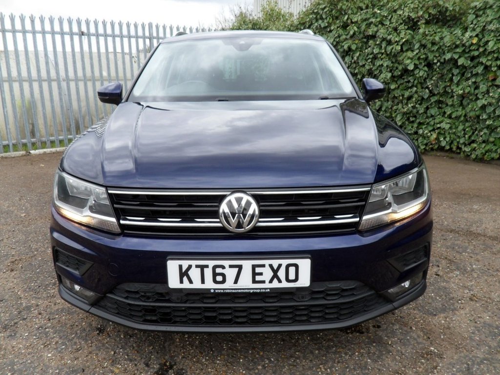 USED 2018 67 VOLKSWAGEN TIGUAN 2.0 TDI SE Navigation SUV 5dr Diesel DSG 4Motion Euro 6 (s/s) (190 ps) DSG Gearbox Serviced