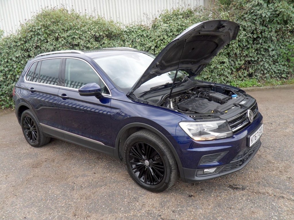 USED 2018 67 VOLKSWAGEN TIGUAN 2.0 TDI SE Navigation SUV 5dr Diesel DSG 4Motion Euro 6 (s/s) (190 ps) DSG Gearbox Serviced