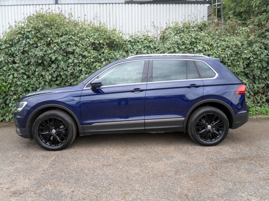 USED 2018 67 VOLKSWAGEN TIGUAN 2.0 TDI SE Navigation SUV 5dr Diesel DSG 4Motion Euro 6 (s/s) (190 ps) DSG Gearbox Serviced