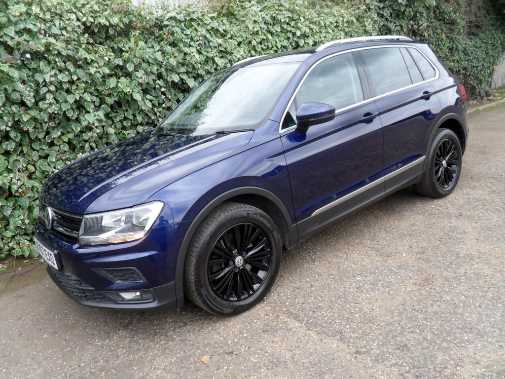 USED 2018 67 VOLKSWAGEN TIGUAN 2.0 TDI SE Navigation SUV 5dr Diesel DSG 4Motion Euro 6 (s/s) (190 ps) DSG Gearbox Serviced