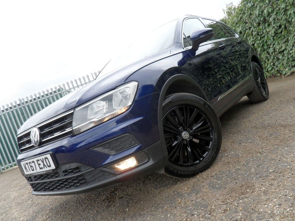 USED 2018 67 VOLKSWAGEN TIGUAN 2.0 TDI SE Navigation SUV 5dr Diesel DSG 4Motion Euro 6 (s/s) (190 ps) DSG Gearbox Serviced