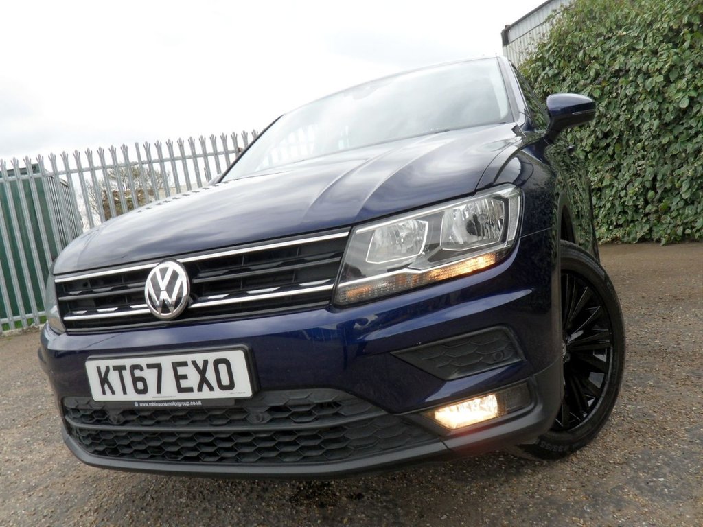 USED 2018 67 VOLKSWAGEN TIGUAN 2.0 TDI SE Navigation SUV 5dr Diesel DSG 4Motion Euro 6 (s/s) (190 ps) DSG Gearbox Serviced