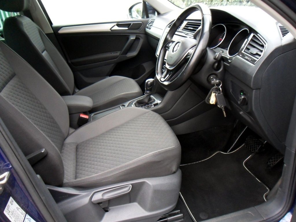 USED 2018 67 VOLKSWAGEN TIGUAN 2.0 TDI SE Navigation SUV 5dr Diesel DSG 4Motion Euro 6 (s/s) (190 ps) DSG Gearbox Serviced
