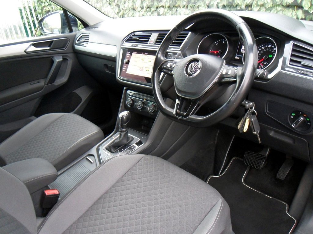 USED 2018 67 VOLKSWAGEN TIGUAN 2.0 TDI SE Navigation SUV 5dr Diesel DSG 4Motion Euro 6 (s/s) (190 ps) DSG Gearbox Serviced
