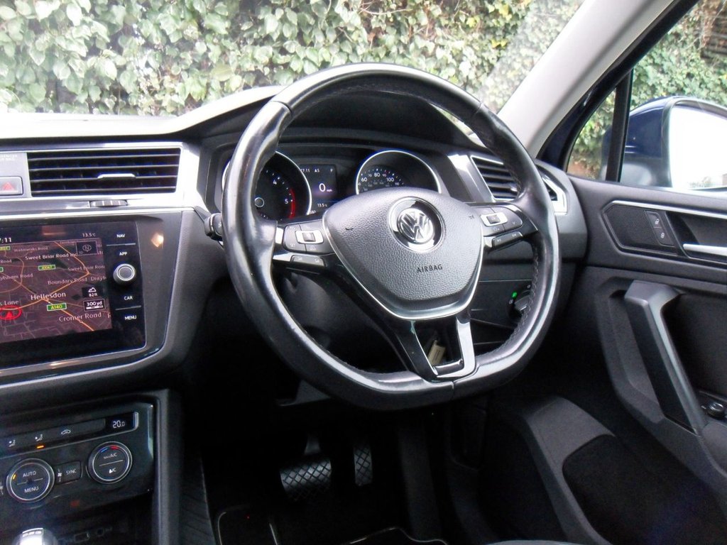 USED 2018 67 VOLKSWAGEN TIGUAN 2.0 TDI SE Navigation SUV 5dr Diesel DSG 4Motion Euro 6 (s/s) (190 ps) DSG Gearbox Serviced