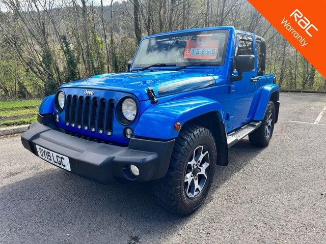 2015 JEEP WRANGLER 2.8 CRD OVERLAND SUV 2DR DIESEL AUTO 4WD EURO 5 197 BHP... photo