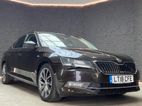 USED 2018 18 SKODA SUPERB 2.0 TDI Laurin & Klement Hatchback 5dr Diesel DSG Euro 6 (s/s) (150 ps) FSH, REAR CAMERA, HEATED SEATS, NAV