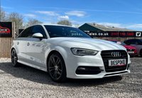 USED 2017 R AUDI A3 2.0 TDI S line Saloon 4dr Diesel Manual Euro 6 (s/s) (Nav) (184 ps) 1 OWNER FROM NEW!