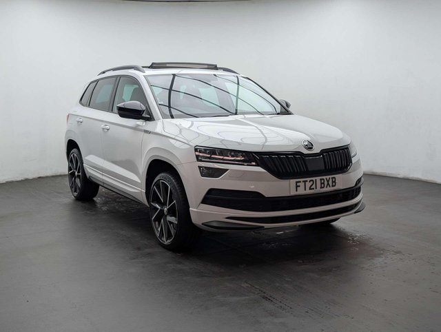USED 2021 21 SKODA KAROQ 1.5 Karoq Sportline TSi Semi-Auto 5dr CLICK & COLLECT/ HOME DELIVERY