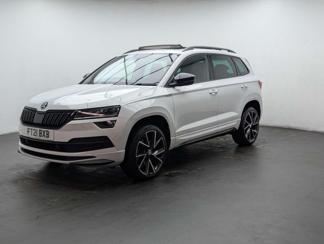 USED 2021 21 SKODA KAROQ 1.5 Karoq Sportline TSi Semi-Auto 5dr CLICK & COLLECT/ HOME DELIVERY