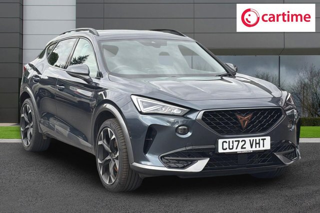 View our Cupra Formentor 1.5 TSI V2 SUV 5dr Petrol Manual Euro 6 (s/s) (150 ps) Rear View Camera, Front / Rear Parking Sensors, Navigation System, 19In Alloys, Electrically Adjustable Door Mirrors