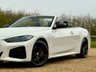 USED 2022 72 BMW 4 SERIES 3.0 M440d MHT Convertible 2dr Diesel Hybrid Auto xDrive Euro 6 (s/s) (340 ps) 