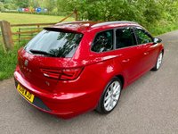 USED 2018 18 SEAT LEON 1.4 EcoTSI FR Technology ST 5dr Petrol DSG Euro 6 (s/s) (150 ps) + SERVICE HISTORY + 17" ALLOY WHEELS + AUTOMATIC GEARBOX + DAYTIME RUNNING LIGHTS + SATELLITE NAVIGATION + FR + 1/2 LEATHER SEATS + AUTO HEADLIGHTS + REAR PARKING SENSORS + REAR PRIVACY GLASS + DUAL CLIMATE CONTROL + CRUISE CONTROL + BLUETOOTH / TELEPHONE PREPARATION + RADIO / USB / DAB / MP3 PLAYER + MUCH MUCH MORE...