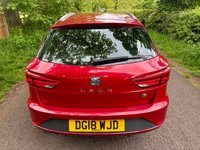USED 2018 18 SEAT LEON 1.4 EcoTSI FR Technology ST 5dr Petrol DSG Euro 6 (s/s) (150 ps) + SERVICE HISTORY + 17" ALLOY WHEELS + AUTOMATIC GEARBOX + DAYTIME RUNNING LIGHTS + SATELLITE NAVIGATION + FR + 1/2 LEATHER SEATS + AUTO HEADLIGHTS + REAR PARKING SENSORS + REAR PRIVACY GLASS + DUAL CLIMATE CONTROL + CRUISE CONTROL + BLUETOOTH / TELEPHONE PREPARATION + RADIO / USB / DAB / MP3 PLAYER + MUCH MUCH MORE...