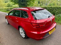 USED 2018 18 SEAT LEON 1.4 EcoTSI FR Technology ST 5dr Petrol DSG Euro 6 (s/s) (150 ps) + SERVICE HISTORY + 17" ALLOY WHEELS + AUTOMATIC GEARBOX + DAYTIME RUNNING LIGHTS + SATELLITE NAVIGATION + FR + 1/2 LEATHER SEATS + AUTO HEADLIGHTS + REAR PARKING SENSORS + REAR PRIVACY GLASS + DUAL CLIMATE CONTROL + CRUISE CONTROL + BLUETOOTH / TELEPHONE PREPARATION + RADIO / USB / DAB / MP3 PLAYER + MUCH MUCH MORE...