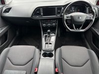 USED 2018 18 SEAT LEON 1.4 EcoTSI FR Technology ST 5dr Petrol DSG Euro 6 (s/s) (150 ps) + SERVICE HISTORY + 17" ALLOY WHEELS + AUTOMATIC GEARBOX + DAYTIME RUNNING LIGHTS + SATELLITE NAVIGATION + FR + 1/2 LEATHER SEATS + AUTO HEADLIGHTS + REAR PARKING SENSORS + REAR PRIVACY GLASS + DUAL CLIMATE CONTROL + CRUISE CONTROL + BLUETOOTH / TELEPHONE PREPARATION + RADIO / USB / DAB / MP3 PLAYER + MUCH MUCH MORE...
