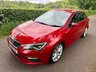 USED 2018 18 SEAT LEON 1.4 EcoTSI FR Technology ST 5dr Petrol DSG Euro 6 (s/s) (150 ps) + SERVICE HISTORY + 17" ALLOY WHEELS + AUTOMATIC GEARBOX + DAYTIME RUNNING LIGHTS + SATELLITE NAVIGATION + FR + 1/2 LEATHER SEATS + AUTO HEADLIGHTS + REAR PARKING SENSORS + REAR PRIVACY GLASS + DUAL CLIMATE CONTROL + CRUISE CONTROL + BLUETOOTH / TELEPHONE PREPARATION + RADIO / USB / DAB / MP3 PLAYER + MUCH MUCH MORE...