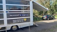 USED 2004 54 MERCEDES-BENZ  4.2L 815 ATEGO 7.5 TONNE EXHIBITION DISPLAY SHOW VEHICLE TWIN OPENINGS+READ ADVERT+L@@K