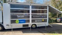 USED 2004 54 MERCEDES-BENZ  4.2L 815 ATEGO 7.5 TONNE EXHIBITION DISPLAY SHOW VEHICLE TWIN OPENINGS+READ ADVERT+L@@K