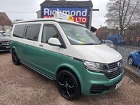 USED 2020 70 VOLKSWAGEN TRANSPORTER 2.0 TDI T28 Startline Camper Van 5dr Diesel Manual FWD LWB Euro 6 (s/s) (110 ps) FULL SERVICE HISTORY, GREAT CONVERSION,  BLUETOOTH, AIR CON, NO VAT !!!!!