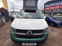 USED 2020 70 VOLKSWAGEN TRANSPORTER 2.0 TDI T28 Startline Camper Van 5dr Diesel Manual FWD LWB Euro 6 (s/s) (110 ps) FULL SERVICE HISTORY, GREAT CONVERSION,  BLUETOOTH, AIR CON, NO VAT !!!!!