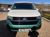 USED 2020 70 VOLKSWAGEN TRANSPORTER 2.0 TDI T28 Startline Camper Van 5dr Diesel Manual FWD LWB Euro 6 (s/s) (110 ps) FULL SERVICE HISTORY, GREAT CONVERSION,  BLUETOOTH, AIR CON, NO VAT !!!!!