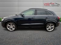 USED 2012 62 AUDI Q3 2.0 TFSI S line SUV 5dr Petrol S Tronic quattro Euro 5 (s/s) (211 ps) ONE OWNER SUNROOF TECH PACK ULEZ