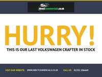 USED 2022 22 VOLKSWAGEN CRAFTER 2.0 TDI CR35 Startline Panel Van 5dr Diesel Manual FWD MWB High Roof Euro 6 102 ps) 1 OWNER FSH AND AIR CON !!!!! FRESH MOT AND CAMBELT KIT !!!!!
