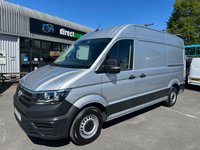 USED 2022 22 VOLKSWAGEN CRAFTER 2.0 TDI CR35 Startline Panel Van 5dr Diesel Manual FWD MWB High Roof Euro 6 102 ps) 1 OWNER FSH AND AIR CON !!!!! FRESH MOT AND CAMBELT KIT !!!!!