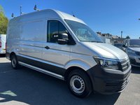 USED 2022 22 VOLKSWAGEN CRAFTER 2.0 TDI CR35 Startline Panel Van 5dr Diesel Manual FWD MWB High Roof Euro 6 102 ps) 1 OWNER FSH AND AIR CON !!!!! FRESH MOT AND CAMBELT KIT !!!!!