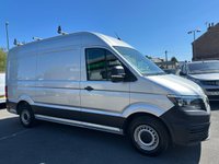 USED 2022 22 VOLKSWAGEN CRAFTER 2.0 TDI CR35 Startline Panel Van 5dr Diesel Manual FWD MWB High Roof Euro 6 102 ps) 1 OWNER FSH AND AIR CON !!!!! FRESH MOT AND CAMBELT KIT !!!!!