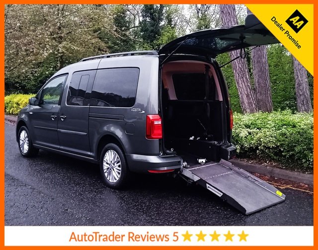 View our Volkswagen Caddy Maxi Life 2.0 TDI MPV 5dr Diesel Manual Euro 6 (s/s) (102 ps).*5 SEATS+RAMP*VOLKSWAGEN HISTORY*OVER 70 MINIBUSES IN STOCK*