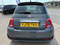 USED 2020 70 FIAT 500 1.0 MHEV Rock Star Hatchback 3dr Petrol Manual Euro 6 (s/s) (70 bhp) SERVICE HISTORY* 4 STAMPS* SUN ROOF WITH SUNBLIND* SAT NAV* PART LEATHER* CRUISE CONTROL* PARKING SENSORS* MULTI FUNCTION STEERING WHEEL* FRONT ELECTRIC WINDOWS* BLUETOOTH PHONE AND AUDIO* AIR CONDITIONING* 6 SPEED*
