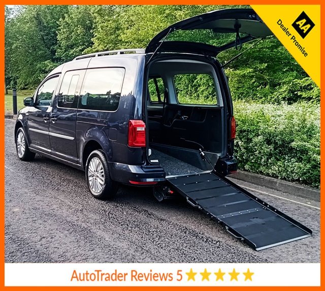 View our Volkswagen Caddy Maxi Life 2.0 TDI MPV 5dr Diesel DSG Euro 6 (s/s) (102 ps).*5 SEATS+RAMP*AUTO*VW HISTORY*OVER 70 MINIBUSES IN STOCK*