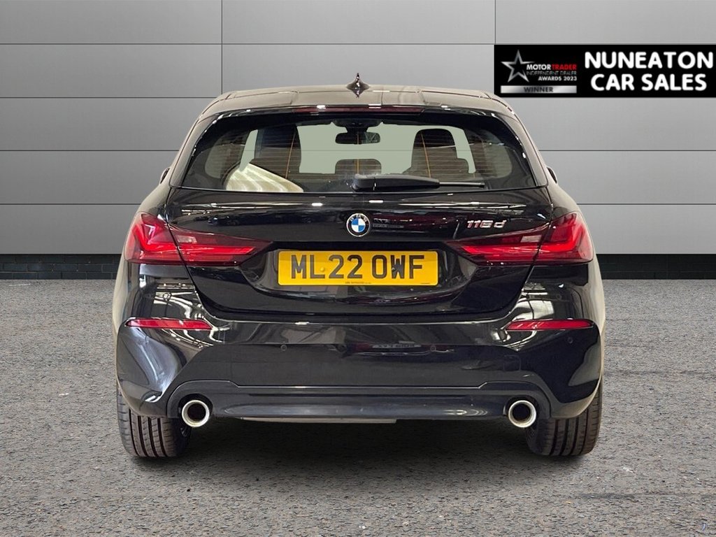 USED 2022 22 BMW 1 SERIES 2.0 118d Sport (LCP) Hatchback 5dr Diesel Manual Euro 6 (s/s) (150 ps) Great Service History