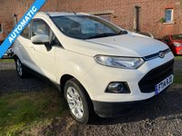 USED 2014 14 FORD ECOSPORT AUTOMATIC--1.5 PETROL TITANIUM---- AUTOMATIC  LOW MILS **AUTOMATIC**PETROL