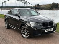 USED 2018 18 BMW X4 2.0 20d M Sport SUV 5dr Diesel Auto xDrive Euro 6 (s/s) (190 ps) **BLACK SAPPHIRE**LOW MILAGE**CRUISE CONTROL**