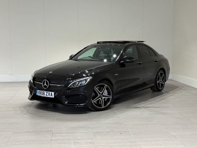2018 18 Mercedes-Benz C-Class 3.0 C43 V6 AMG (Premium) Saloon 4dr Petrol G-Tronic+ 4MATIC Euro 6 (s/s) (367 ps)