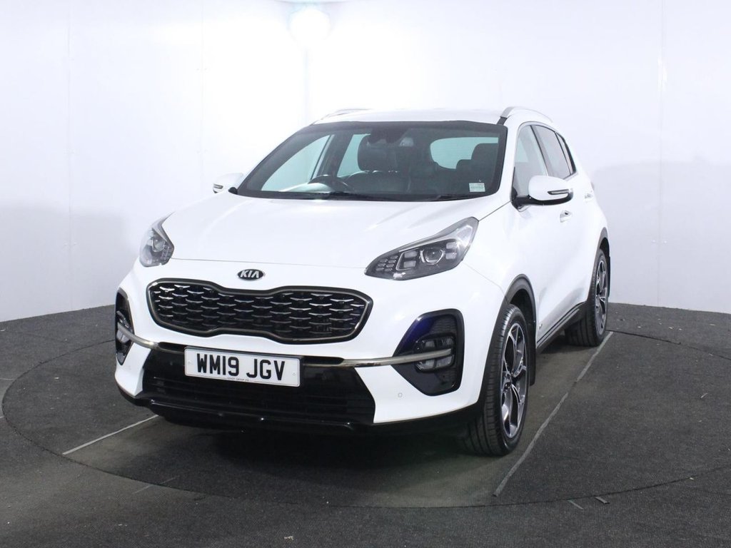 USED 2019 19 KIA SPORTAGE 1.6 T-GDi GT-Line SUV 5dr Petrol DCT AWD Euro 6 (s/s) (174 bhp) 