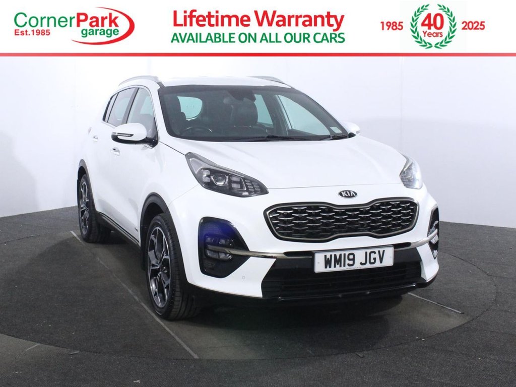 USED 2019 19 KIA SPORTAGE 1.6 T-GDi GT-Line SUV 5dr Petrol DCT AWD Euro 6 (s/s) (174 bhp) 