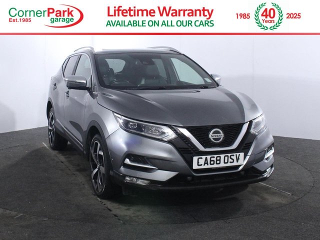 2018 68 NISSAN QASHQAI 1.3 DIG-T Tekna+ SUV 5dr Petrol Manual Euro 6 (s/s) (140 ps) 