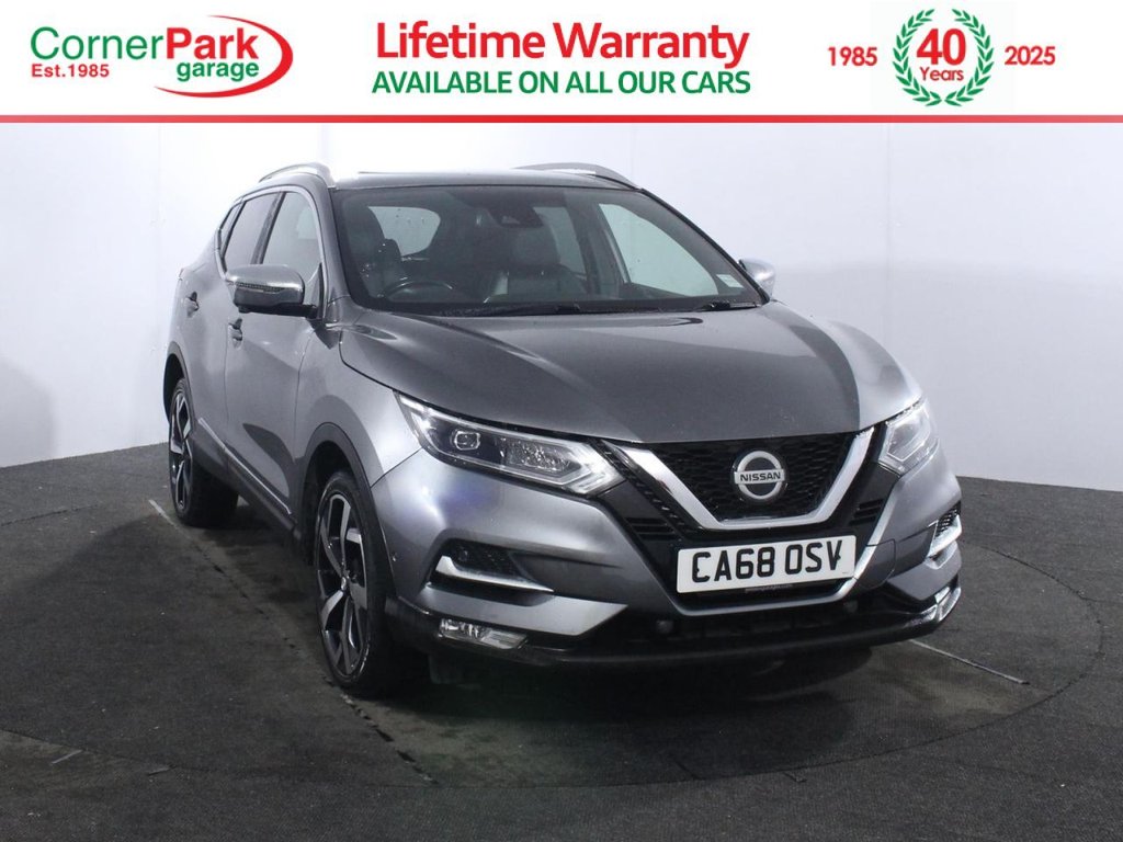 USED 2018 68 NISSAN QASHQAI 1.3 DIG-T Tekna+ SUV 5dr Petrol Manual Euro 6 (s/s) (140 ps) 