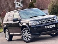 USED 2011 61 LAND ROVER FREELANDER 2 2.2 SD4 HSE CommandShift 4WD Euro 5 5dr FSH LEATHER PANORAMIC SUN ROOF