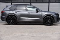 USED 2021 21 VOLKSWAGEN TOUAREG 3.0 TSI V6 Black Edition SUV 5dr Petrol Tiptronic 4Motion Euro 6 (s/s) (340 ps) Electric Panoramic Sunroof | 2 Keys | Full Service History | Satellite Navigation | Park Assist | Full Black Leather Interior | 21&rdquo; Alloys in Black | Privacy Glass | Silicon Grey Metallic Paint | Ambient Light Pack for R-Line Coloured | MOT Valid (14/09/2026)