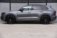 USED 2021 21 VOLKSWAGEN TOUAREG 3.0 TSI V6 Black Edition SUV 5dr Petrol Tiptronic 4Motion Euro 6 (s/s) (340 ps) Electric Panoramic Sunroof | 2 Keys | Full Service History | Satellite Navigation | Park Assist | Full Black Leather Interior | 21&rdquo; Alloys in Black | Privacy Glass | Silicon Grey Metallic Paint | Ambient Light Pack for R-Line Coloured | MOT Valid (14/09/2026)