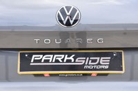 USED 2021 21 VOLKSWAGEN TOUAREG 3.0 TSI V6 Black Edition SUV 5dr Petrol Tiptronic 4Motion Euro 6 (s/s) (340 ps) Electric Panoramic Sunroof | 2 Keys | Full Service History | Satellite Navigation | Park Assist | Full Black Leather Interior | 21&rdquo; Alloys in Black | Privacy Glass | Silicon Grey Metallic Paint | Ambient Light Pack for R-Line Coloured | MOT Valid (14/09/2026)